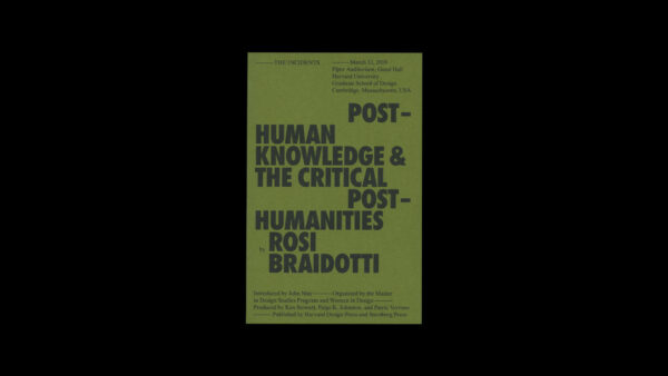 Posthuman Knowledge and the Critical Posthumanities — Rosi Braidotti - Image 2