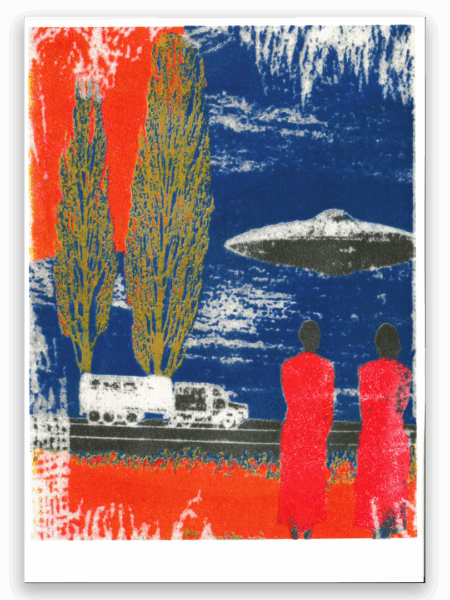 Jackpot at the End of Empire #1 (A3 RISO print)