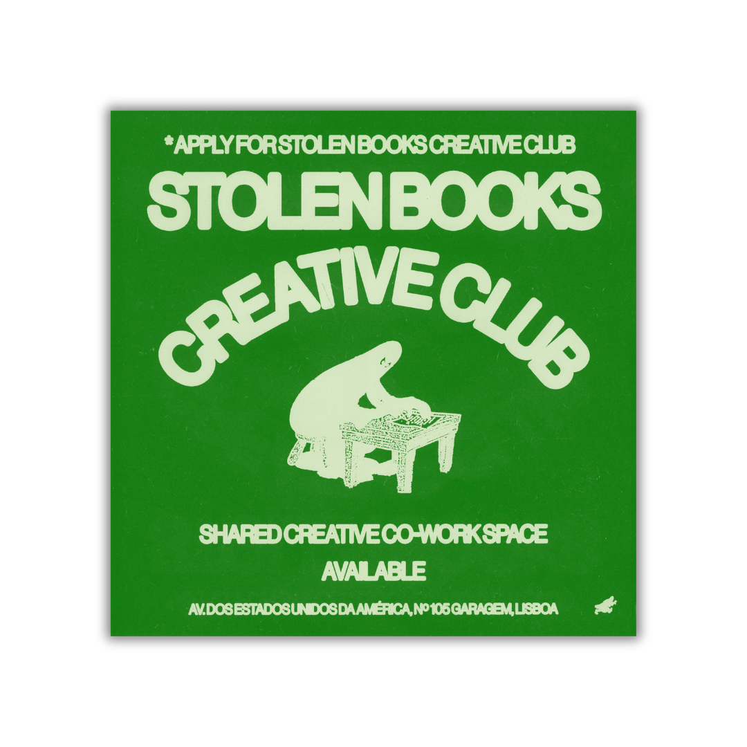 Stolen Books Creative Club Fee