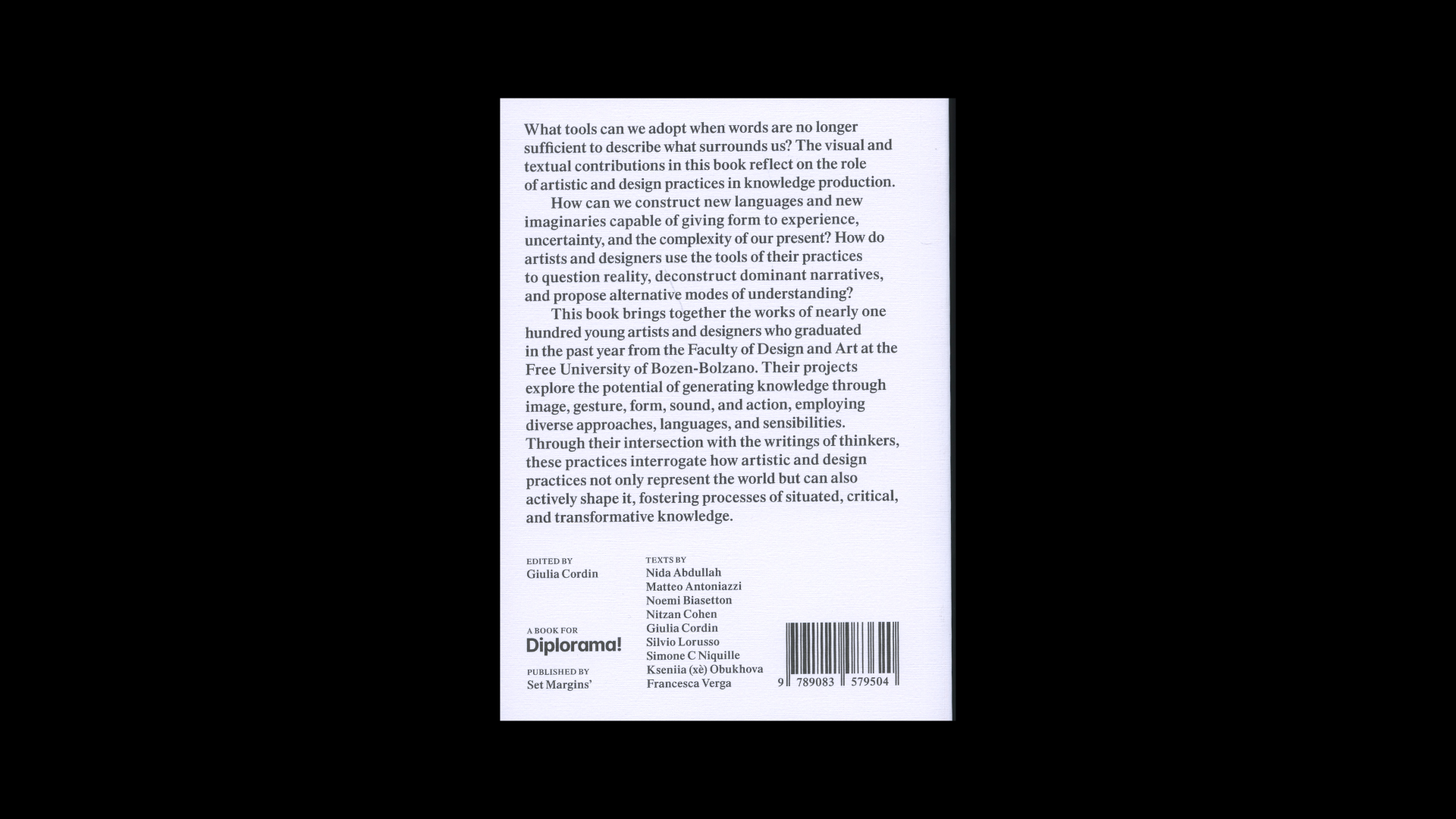 When Words Fail - On Practice-Based Art, Design and Education — Giulia Cordin ed. - Image 4
