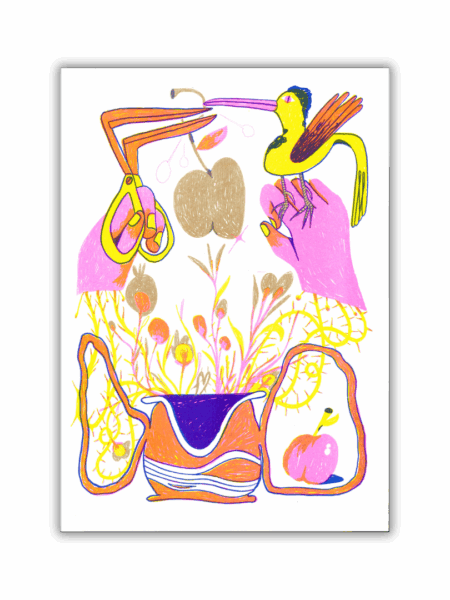 tendaodeaquiles — Grande Maçã (A3 RISO Print)